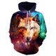 thumbnail image 3 of Sudadera con capucha con estampado 3D de lobo animal para hombre y mujer, moda informal de gran tamaño, sudaderas con capucha estilo hip hop Harajuku, 3 of 5