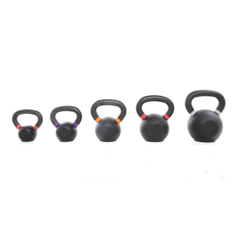 Power Systems Cast Iron Kettlebell (10 lb), Strength Training Kettlebells for Home Gym Workouts