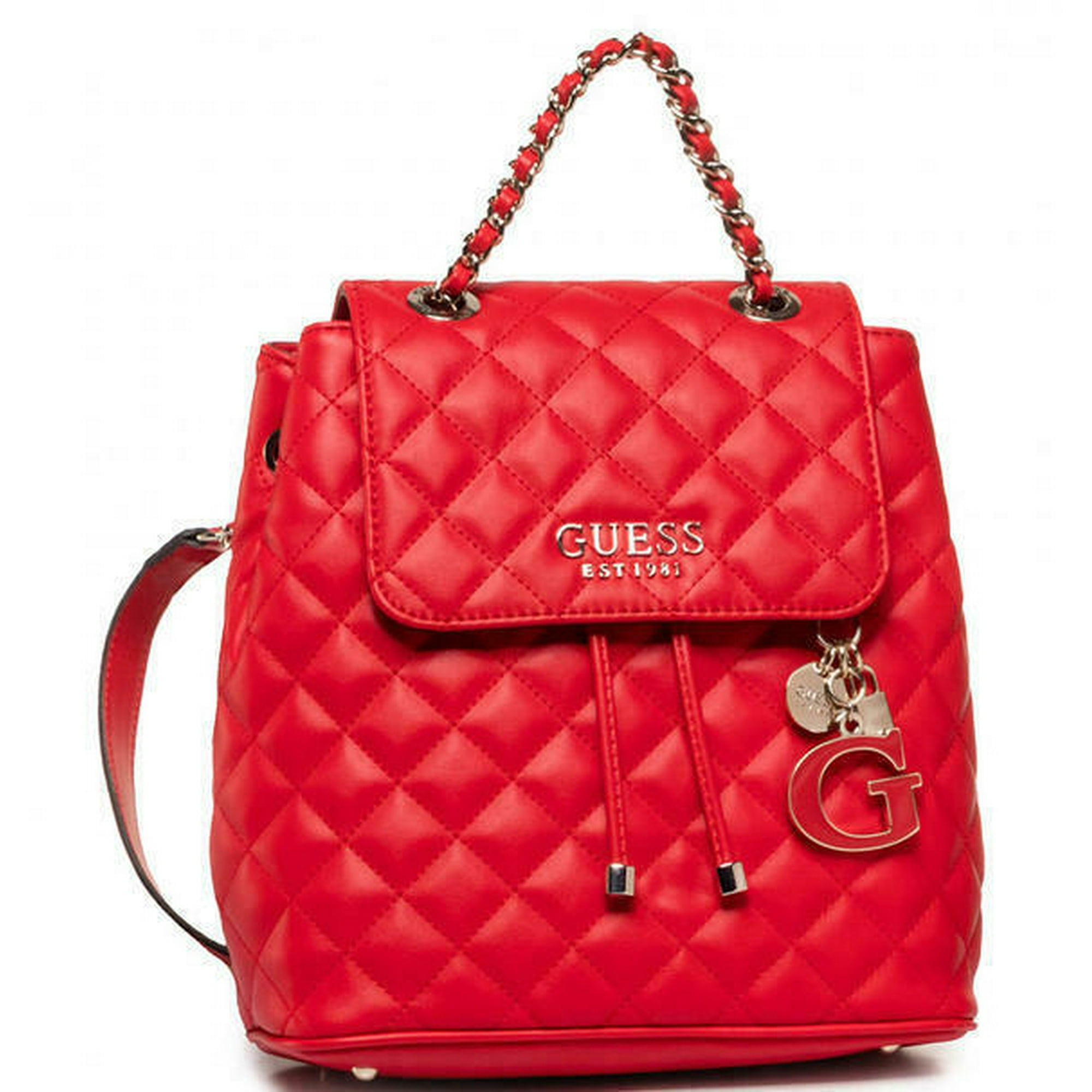 Guess Women s Melise Backpack Red Walmart