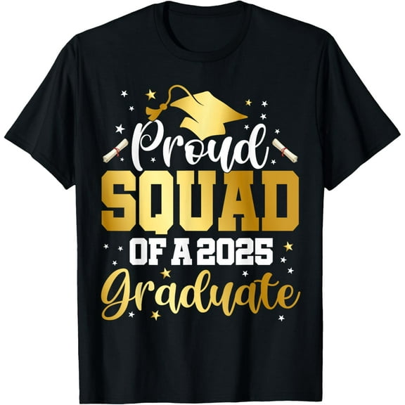 Playful Comfort Tee - Squad Senior 2025 Proud Squad Of A Class Of 2025 Graduate T-Shirt