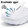 thumbnail image 3 of CHICVOMEY Clogs Mules for Women Shoes Slip on Sneakers Flats Lightweight Breathable Mesh Comfort Walking Shoes, 3 of 8