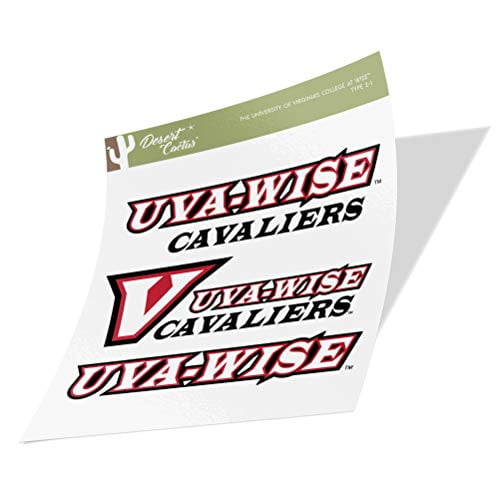 University of Virginias College at Wise NCAA Sticker Vinyl Decal Laptop Water Bottle Car Scrapbook Family Full Sheet