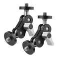 thumbnail image 1 of Mistaha MA-75 Magic Arm Extension Bracket Monitor Mount Adapter Aluminum Alloy 1/4 Inch Screws, 1 of 8
