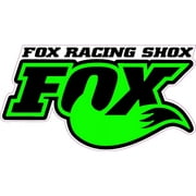 Fox Racing Shox Tall Green Decal