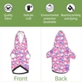 thumbnail image 6 of Haiem Skull Blue Flower for Winter Dog Hoodie Sweatshirts with Pockets Warm Dog Clothes for Small Dogs Chihuahua-Medium, 6 of 7