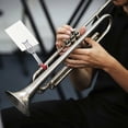 thumbnail image 3 of 1Pc Trumpet Music Score Clip Trumpeter Sheet Music Clamp-on Holder (Silver), 3 of 4
