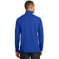 thumbnail image 2 of Port Authority K806 Pinpoint Mesh 1/2-Zip Pullover, True Royal, XS, 2 of 6
