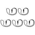 thumbnail image 1 of Banda para el cuello de supervivencia Paracord con hebilla trenzada para acampar senderismo negro, 1 of 5