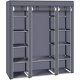 thumbnail image 4 of Organizador Armable de 12 Secciones Closet Portatil de Tela y Aluminio Moderno para Hogar e Interior Color Gris, 4 of 7