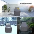 thumbnail image 2 of Covers & all Adirondack Chair Covers for Ratcliff Patio Chairs, Water-Repellent UV-Resistant Polyester with Secure Tie-Downs, 2 of 6