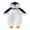 Blue White, variant on RUINIXCW Toddler Baby Boy Girl Penguin Costume Newborn Infant Halloween Animal Costume Warm Fall Winter Plush Jumpsuit Outfit Long Sleeve Hood Zip Up Romper Snowsuit