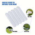 thumbnail image 3 of 20pcs Golf Weighted Lead Tape Adhesive Lead Tape Strips Add Weight for Golf Club Tennis Racket Adjust Weight Adjustable Fairway 20pcs, 3 of 6
