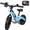 Blue, variant on HHVEL Kids Electric Bike, 180W Motor Electric Balance Bike with 12-Inch Pneumatic Tires, Up to 9.3MPH& 3 Speed Settings, Adjustable Seat-for Ages 3-5,White