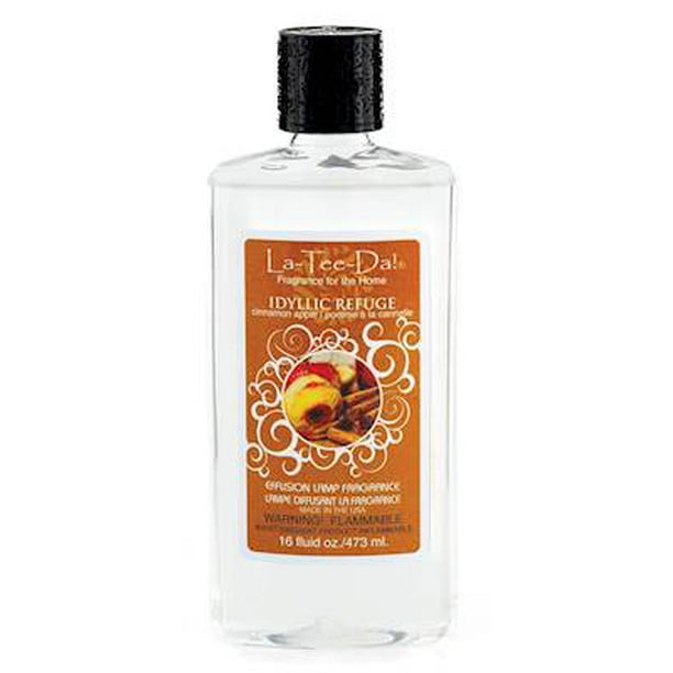 LaTeeDa Effusion and Fragrance Lamp Oil Refills 16 oz IDYLLIC