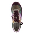 thumbnail image 5 of PATRIZIA FIODH Women’s Retro Fashion Sneaker – Mixed Material Lace-Up with Cushioned Insole, 5 of 9
