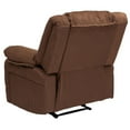 thumbnail image 3 of Harmony Series Chocolate Brown Microfiber Recliner, 3 of 6