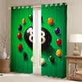 thumbnail image 2 of Castle Fairy Snooker Billiards Curtains Pack of 2 (42x84 Each),Ball Game Curtains Blackout, 2 of 6