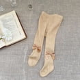 thumbnail image 4 of Chaussettes Nouées Papillon en Coton Fines une Pièce Chaussettes de Marche pour Bébé Fille FS-2 TP, 4 of 5