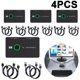 thumbnail image 5 of Adaptador KVM DQrwqpou 4PCS para Teclado Ratón Impresora para 2 PC, 5 of 8
