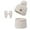 Beige, variant on Kids Winter Hats Gloves and Scarf Set, Warm Lined Hat Gloves Knit Neck Warmer for 3-10 Years Girls Boys