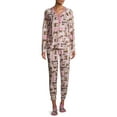 thumbnail image 4 of Grumpy Cat Women's and Women's Plus 3-Piece Giftable Pajama Set with Socks, 4 of 6