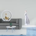thumbnail image 2 of Estatua de niña, elegante figura abstracta para mujer, escultura moderna, adorno nórdico, material de resina, estilo creativo, adecuado para dormitori, 2 of 8