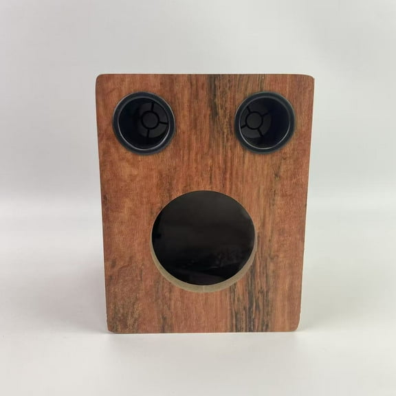 DYSDPOP Loudspeaker cabinets,5in Wooden Speaker Enclosure, Speaker Empty Enclosure for Premium Speakers to Enhance Sound and Bass - 4.8 x 5.2 x 9.5 in