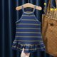 thumbnail image 1 of Vestido de flores retro para niñas, ropa para niños, cuello Peter, ropa para niños, lindo vestido de princesa, nueva moda, primavera zhangmengya unisex, 1 of 2