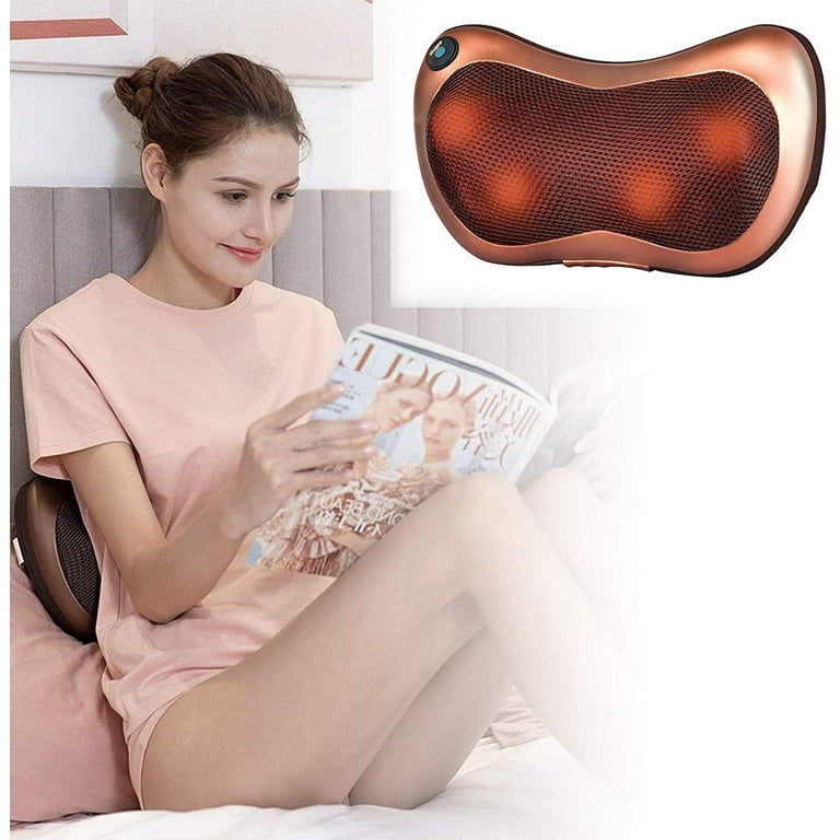 Dropship Back Neck Massage Pillow Thermotherapy Kneading