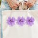 thumbnail image 1 of unbranded 30Ud Flores Multiusos De Tela Con Para Ropa Y Proyectos DIY Color Morado, 1 of 6