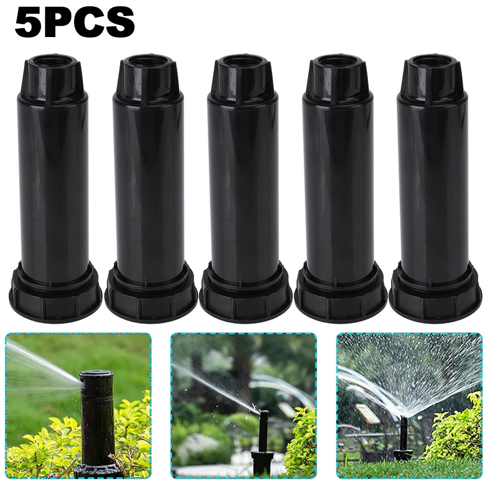 Buried Rocker Sprinkler - 25-360° Rotating Automatic Lifting Sprinkler for Garden & Lawn Irrigation, Easy Installation & Efficient Watering (5PCS)