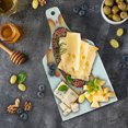thumbnail image 5 of Lotus Cutting Board, Pomegranate Tibetan Mandala Renewal of Life Universe Balance, Decorative Tempered Glass Cutting and Serving Board, Wine Bottle Shape, Orange Vermilion, by Ambesonne, 5 of 5