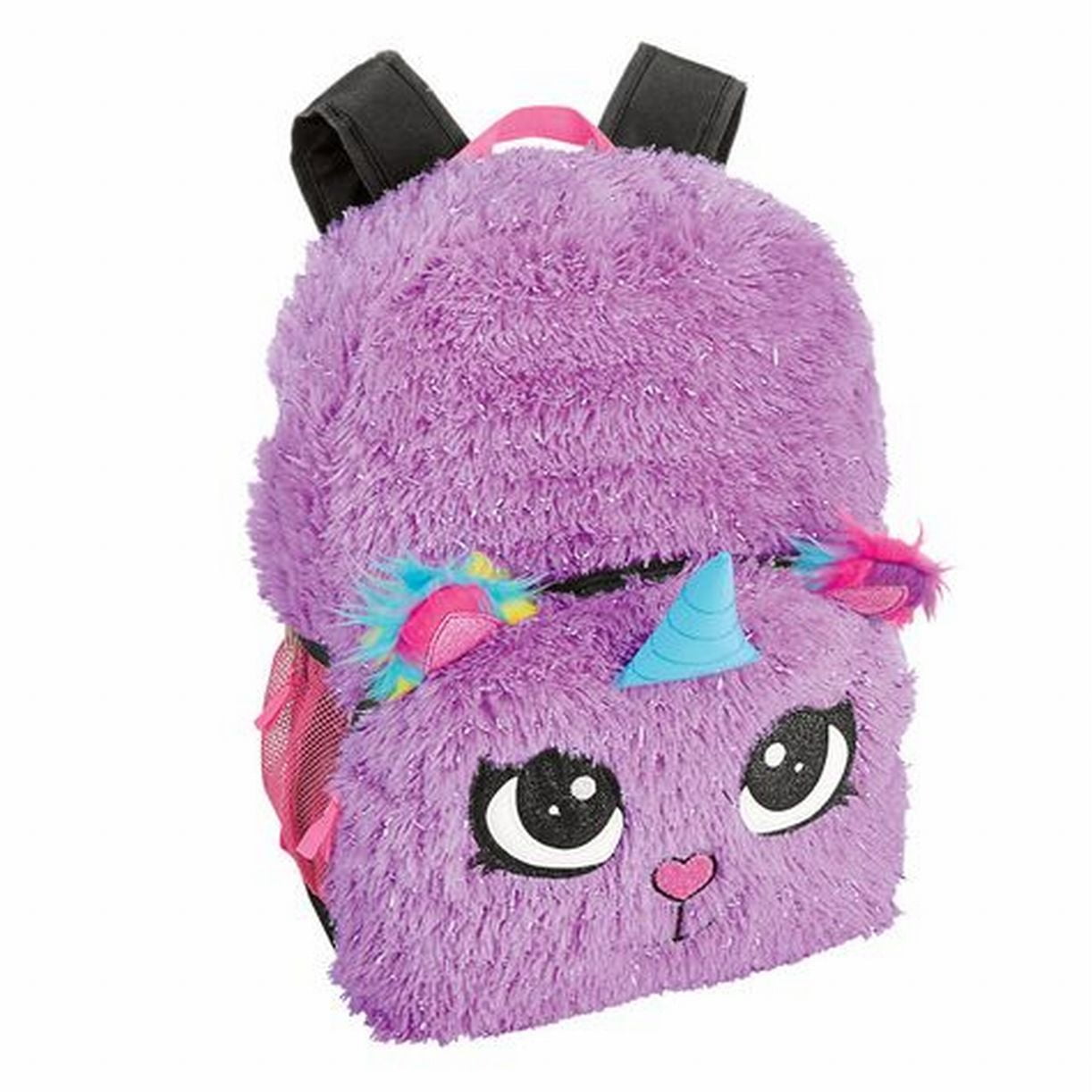 fuzzy unicorn backpack walmart