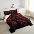 thumbnail image 4 of Juego de Ropa de Cama Feelyou Queen 229x229 cm Diseño Geométrico Claro, 4 of 7