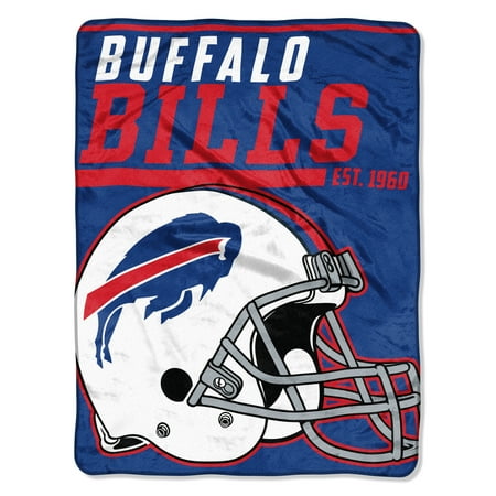 Buffalo Bills Accessories - NFL Buffalo Bills “40-Yard Dash” 46”x 60” Micro Raschel Throw