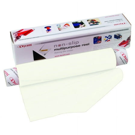 Dycem Nonslip Material, Roll, 8" x 6-1/2", White