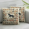 thumbnail image 2 of COMIO  Horse Pillow,Horse Pillow Covers Horse Decor，Horse Pillow for Girls,Horse Decor Cushion Cover for Bedroom Girls Room,Horse Room Decor,Horse Decor for Girls Room 2pc, 2 of 6