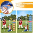 thumbnail image 3 of Juego de bolas en T EagleStone 2 en 1 para niños de 3 a 5 años con máquina de lanzar, 3 of 9