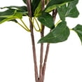 thumbnail image 4 of Vickerman 23" Artificial Green Peony Spray., 4 of 8