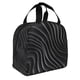 thumbnail image 2 of Easygdp Abstract Black And White Waves Bolsa Térmica Premium - Tela Oxford Impermeable, Gran Capacidad, Bolsillo Frontal, Unisex para Trabajo, Escuela, Actividades al Aire Libre y Picnics, 2 of 8