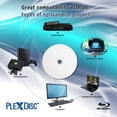 thumbnail image 5 of PlexDisc Water Resistant Glossy White Inkjet Printable BD-R 6x 25GB Blu-ray, 25 Disc Spindle, 5 of 5