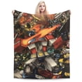thumbnail image 2 of Ultra-Soft Micro Fleece Blanket Transformers Super Soft Plush Blanket For Winter Bedding Bed Couch Sofa For All Seasons 40"X30", 2 of 7