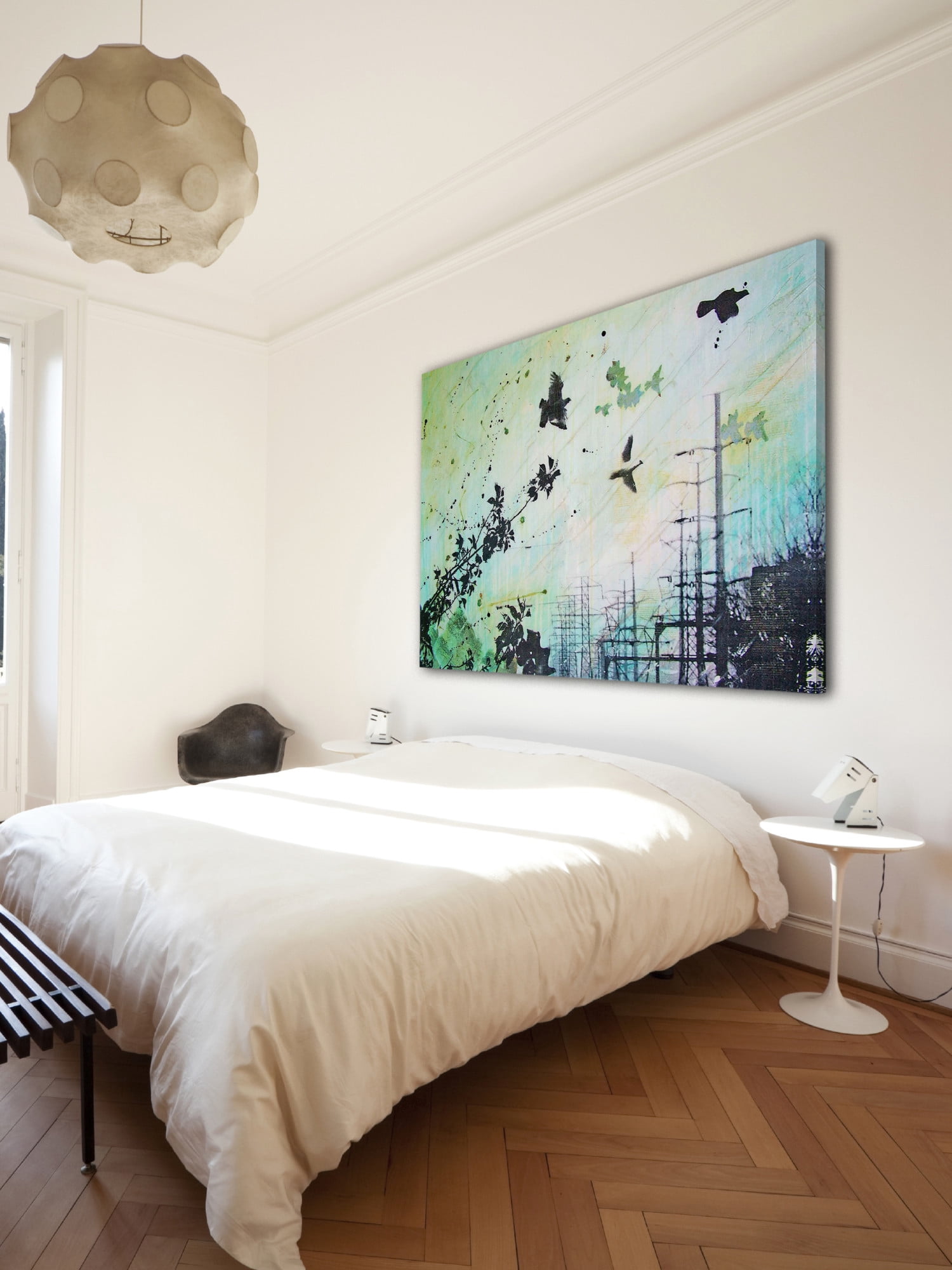 Marmont Hill "Auspex" by Tracy Silva Barbosa Painting Print on Canvas