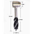thumbnail image 3 of Juego de herramientas de supervivencia BOUNHOHE, llave manual, barrena con funda, 3 of 7