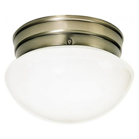 Outdoor Flush Mount Antique - Nuvo Lighting 77/921 Ceiling Fixtures Indoor Lighting Flush Mount ;Antique Brass