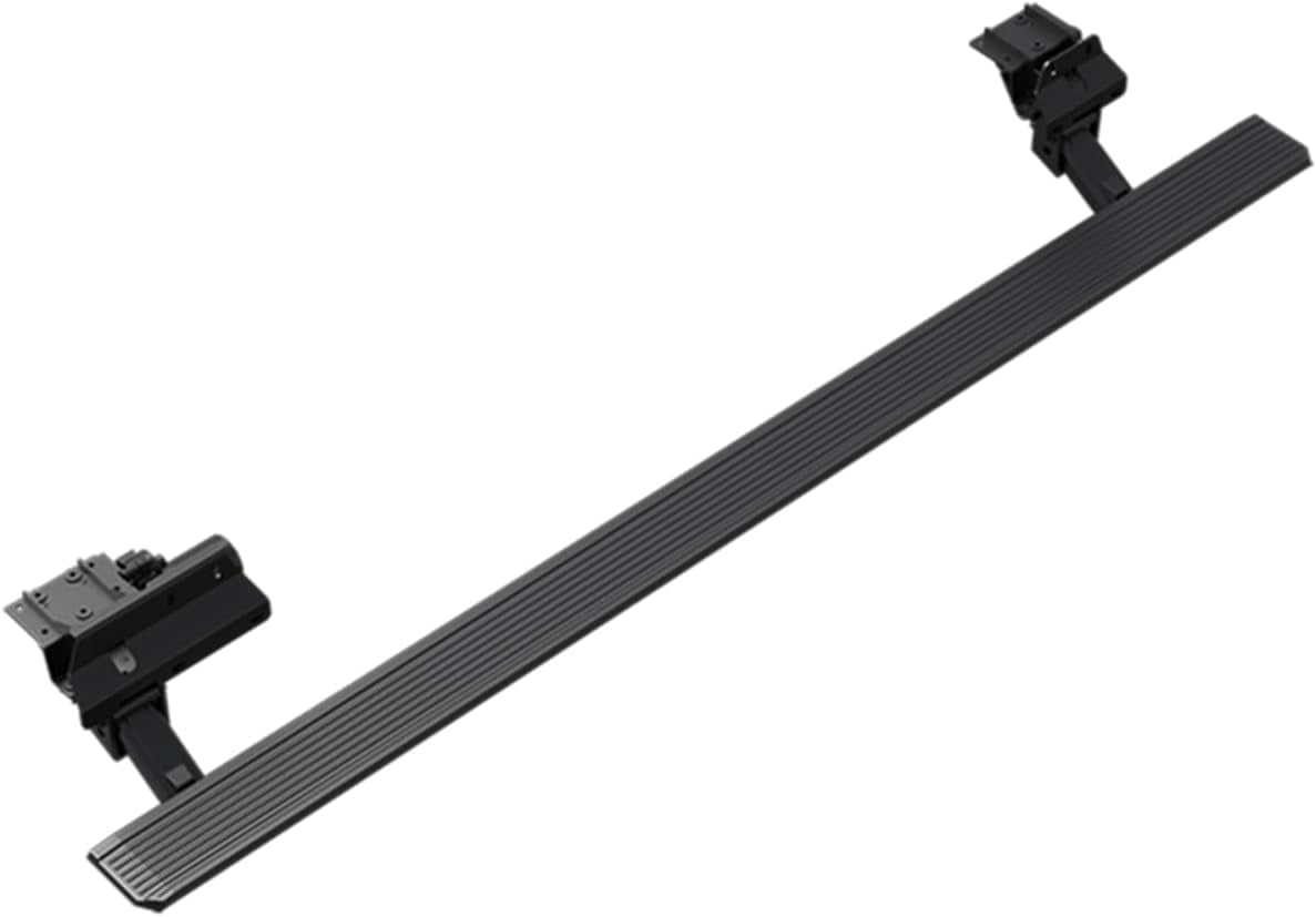 Black Horse Elite Retractable Power Board Black Compatible with 2016-2023 Toyota Tacoma Access Cab-PWBR3463