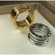 thumbnail image 4 of 2021 Más Vendido Nuevo Anillo De Cuatro Bandas En Oro Amarillo De 18 Kt, 4 of 4