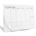 thumbnail image 2 of Calendario semanal con lista de tareas pendientes y seguimiento de objetivos de 50 hojas para el hogar y la oficina, con descripción general, planificación diaria y espacio para notas,, 2 of 7