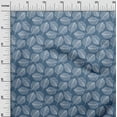 thumbnail image 3 of oneOone Polyester Spandex Teal Blue Fabric Block Fabric For Sewing Printed Craft Fabric By The Yard 56 Inch Wide-IK, 3 of 6