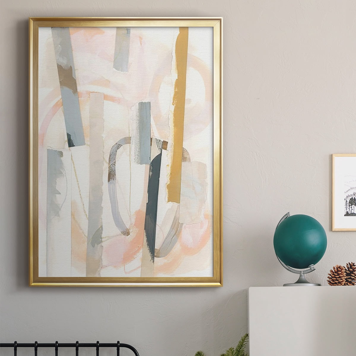 Melon Litmus IV Premium Framed Print, in Gold, Black, or Silver - Ready to Hang